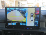 全周囲カメラの映像です!駐車の際も安心ですね!