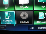 ナビはCD/DVD再生可能です。