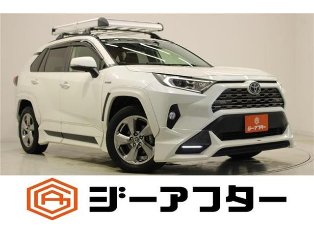 RAV4 2.5 ハイブリッド G E-Four 4WD TRDフルエアロ 禁煙車 純正9インチナ