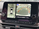 【アラウンドビューモニター】はまるで上から見ているような視点で周囲を確認できます!駐車が苦手な方でも安心して駐車できますね♪