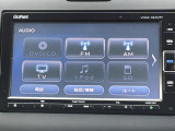 CD/DVD再生、フルセグTV、Bluetoothオーディオなど多彩なオーディオ機能を搭載♪