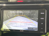 【バックカメラ】駐車時に後方がリアルタイム映像で確認できます。大型商業施設や立体駐車場での駐車時や、夜間のバック時に大活躍!運転スキルに関わらず、今や必須となった装備のひとつです!