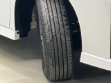 タイヤの残量は約3ミリほどです