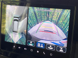 【全方位モニター用カメラ】専用のカメラにより、上から見下ろしたような視点で360度クルマの周囲を確認することができます☆死角部分も確認しやすく、狭い場所での切り返しや駐車もスムーズに行えます。