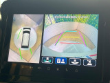 【全方位モニター用カメラ】専用のカメラにより、上から見下ろしたような視点で360度クルマの周囲を確認することができます☆死角部分も確認しやすく、狭い場所での切り返しや駐車もスムーズに行えます。