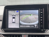 アラウンドビューモニター装備☆上から見たような画面で車庫入れも縦列駐車も安心です♪