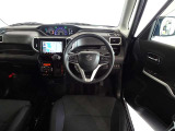視界良好、操作しやすい運転席です。