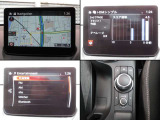 ナビやオーディオ、ご自身の運転記録やメンテナンスログを表示する「マツダコネクト」を搭載。人間工学に基づき、自然な位置に搭載されております。もちろんBluetooth等のオーディオにも対応しております。