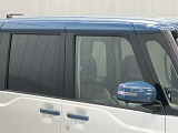 プラスチックバイザーがない分デザインもすっきり★洗車の時の窓拭きもラクラクです!