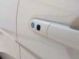 運転席ドアハンドル周辺の写真です。