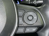 クルーズコントロール機能が付いています。 速度を設定するとアクセルを踏まなくても一定の速度で走ることができます。  高速道路ではとても便利な装置なんです。