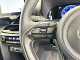 ステアリングスイッチ装備!運転しながら手元でオーディオの操作などができます。