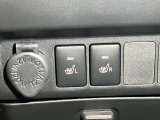 【前席シートヒーター】運転席と助手席にはシートヒーターを装備!寒い冬でも、座面をあたたかく保つことができます★