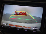 バックガイドモニターを装備しています、車庫入れもラクラクです。