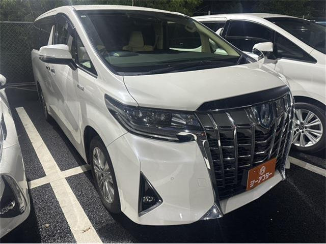 アルファード ハイブリッド 2.5 X E-Four 4WD 後席モニター 禁煙車 純正9型ナビ