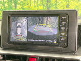 【パノラミックビューモニター】専用のカメラにより、上から見下ろしたような視点で360度クルマの周囲を確認することができます☆死角部分も確認しやすく、狭い場所での切り返しや駐車もスムーズに行えます。