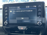 ナビアプリに関する案内と確認ボタンが表示され、画面上の情報を確かめながら操作できます。地図表示は確認できない状態のため、対応状況をご確認のうえご利用ください。