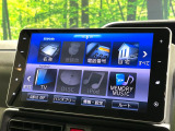 【大画面ナビ】人気の大型9インチナビを装備。存在感のある大画面はインパクト大!ナビ利用時のマップ表示は見やすく、テレビやDVDは臨場感がアップ!いつものドライブがグッと楽しくなります♪