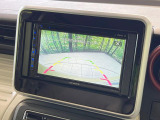 【バックカメラ】駐車時に後方がリアルタイム映像で確認できます。大型商業施設や立体駐車場での駐車時や、夜間のバック時に大活躍!運転スキルに関わらず、今や必須となった装備のひとつです!