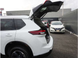 大きな荷物もスムーズに積載できる広い開口部