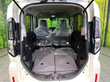 普段のお買い物や通勤、送迎等に十分な荷室スペースを確保しております。セカンドシートを倒すと、大きな荷物の積載も可能です♪