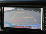 バックモニター付きでガイドラインがモニターに表示され、車庫入れや縦列駐車などの際に役立ちます!