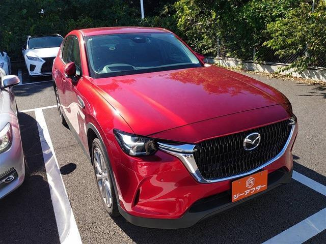 CX-60 2.5 25S Lパッケージ 禁煙車 純正12.3インチナビ フルセグ