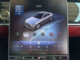 E-ACTIVE BODY CONTROLの車両設定画面。走行状況に応じた乗り味を支える重要装備です。