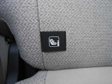 チャイルドシートを簡単取り付け可能なISOFIX装備