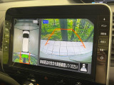 【アラウンドビューモニター】専用のカメラにより、上から見下ろしたような視点で360度クルマの周囲を確認することができます☆死角部分も確認しやすく、狭い場所での切り返しや駐車もスムーズに行えます。