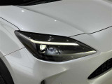 LEDヘッドライトです。デザイン性がよくとても明るいので、夜間の走行や悪天候でも安心です。しかも長寿命!