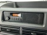 【ラジオデッキ】AM/FM対応!ラジオを聴きながら、運転中もリラックス♪