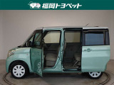 両側パワースライドドア付きだから、狭い駐車スペースなどでの 乗り降りラクラク!小さなお子さまのいるご家庭には嬉しい装備。