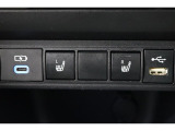 運転席と助手席には寒い日の肩や腰、冷えやすい下肢を温めてくれるシートヒーターが付いております!