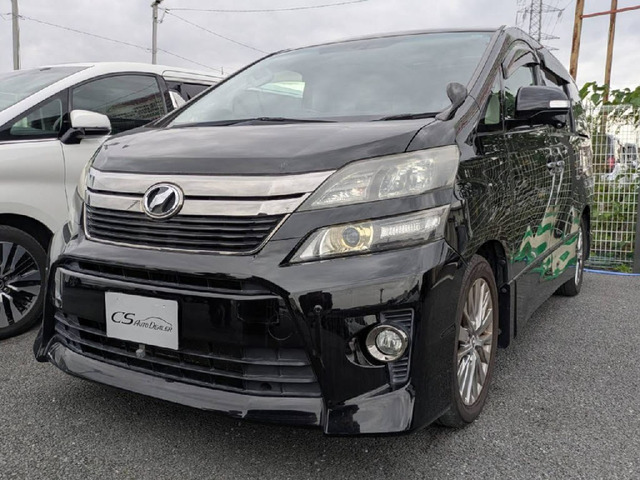 ヴェルファイア 2.4 Z ゴールデンアイズ サンルーフ アルパインナビ リアモニ