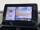 駐車時に周りの様子が見えるアラウンドビューモニター付きですので駐車時も安心ですよ!