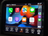 ●Apple Car Play:スマホとの有線接続で、ナビ・オーディオ再生などスマホのアプリ機能が画面でも使える便利機能です!