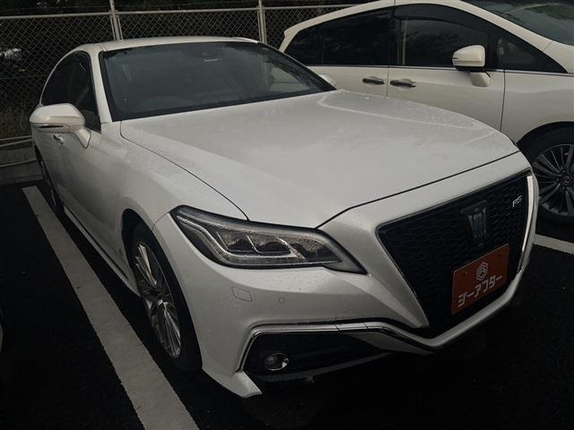クラウン ハイブリッド 2.5 RS 禁煙車 純正12型ナビ 全周囲カメラ