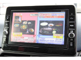 大画面で使いやすい純正ナビ&TV