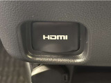 HDMIによる画像などのオプション端子が付いています。