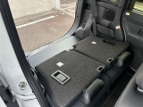 シートが倒せて荷物も楽々