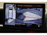 パノラミックビューモニターで駐車も安心♪