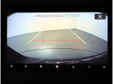 後方確認に便利なバックカメラ装備!!バックカメラにはガイド線を表示することも可能で、狭い駐車場や後方が確認しづらい場所に駐車するときや、車を切り返す時に便利な装備です!