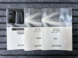 取扱説明書、メンテナンスノート、スペアキー付です。