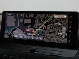 純正ナビは12.3インチの大画面ディスプレイ装備です。