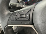 【オーディオリモコンスイッチ】ステアリング左に装備!運転中、視線をそらさずに選曲・ボリューム調整が可能に!