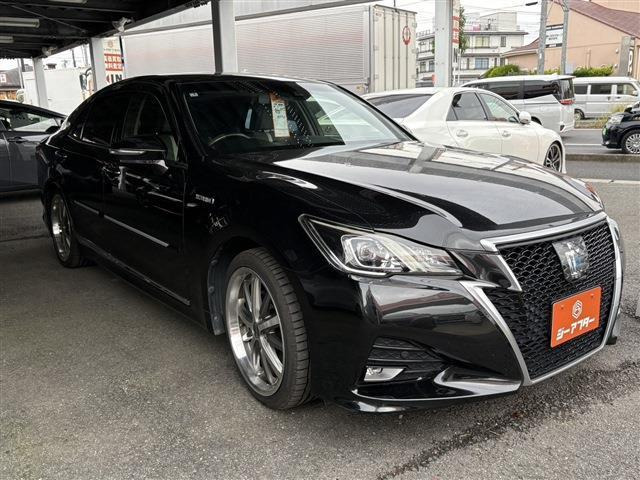 クラウンアスリート ハイブリッド 2.5 S Jフロンティア 禁煙車 純正8インチナビ フル...