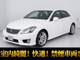 ★トヨタ クラウン 2.5アスリート 後期★★禁煙★TRDサスペンション★車高調★★オートクルーズ★電動シート★★HIDラバックカメラ★HDDマルチナビ★★バックカメラ★Bluetoothオーディオ★