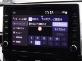 地デジ対応、フルセグデジタルTV放送が視聴できます。