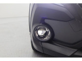 LEDフォグランプで夜道も安全。